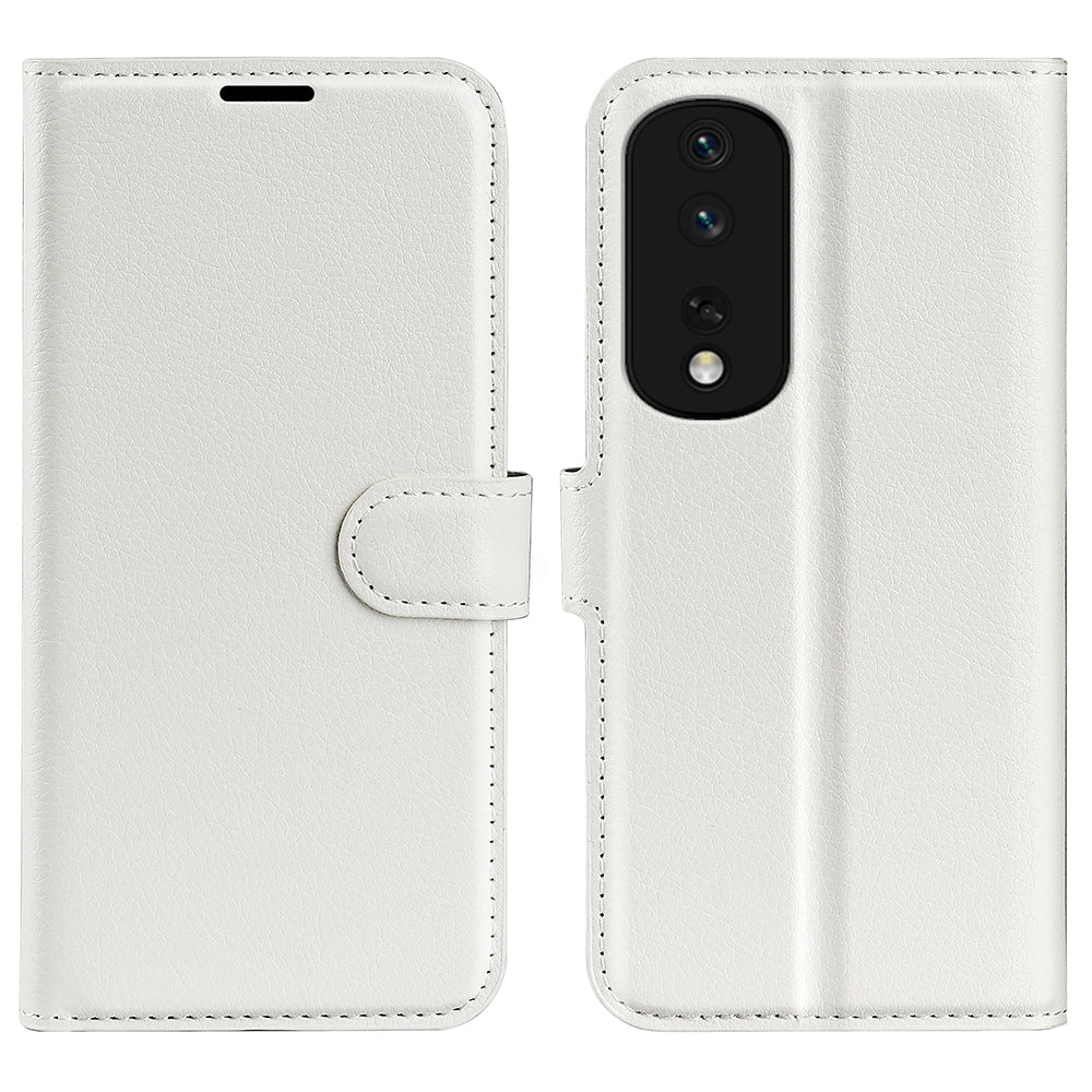 Phone Stand Wallet Cover for Honor 80 Pro 5G Fall Protection Litchi Texture PU Leather Phone Flip Case Phone Stand Wallet Cover for Honor 80 Pro 5G Fall Protection Litchi Texture PU Leather Phone Flip Case